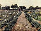 The Potato Patch by William Merritt Chase